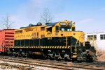 Susquehanna, NYS&W GP18 1802, at Saddle Brook, New Jersey. March 31, 1984. 